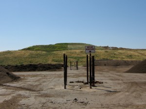 The landfill side of Jepson Prairie Organics