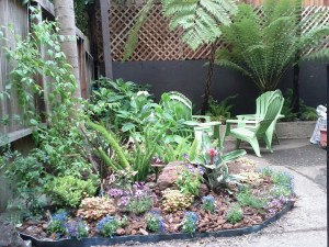 From the tunnel entrance