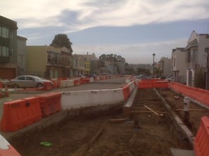 IMG00912 Newcomb Ave, gutted and ready for planting beds.